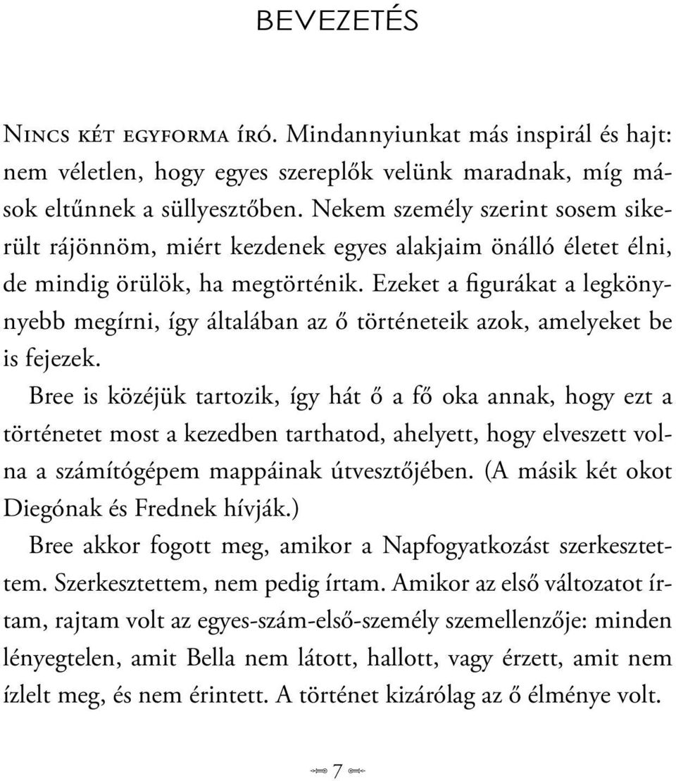 bree tanner rövid második élete - PDF Ingyenes letöltés