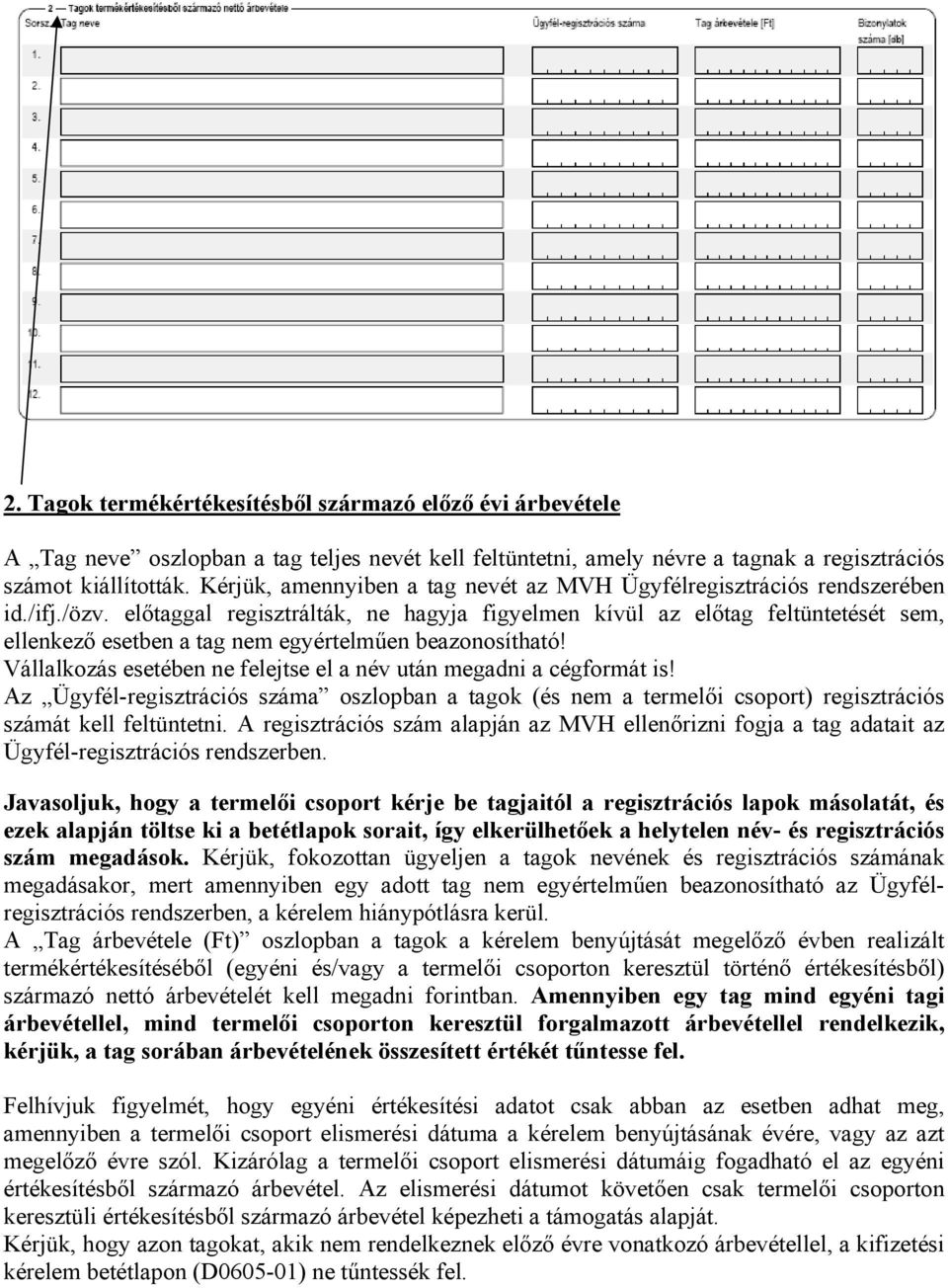 előtaggal regisztrálták, ne hagyja figyelmen kívül az előtag feltüntetését sem, ellenkező esetben a tag nem egyértelműen beazonosítható!