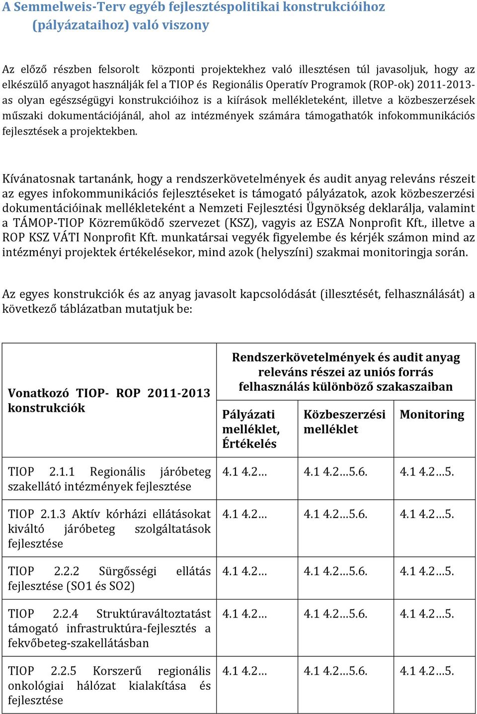 az intézmények számára támogathatók infokommunikációs fejlesztések a projektekben.