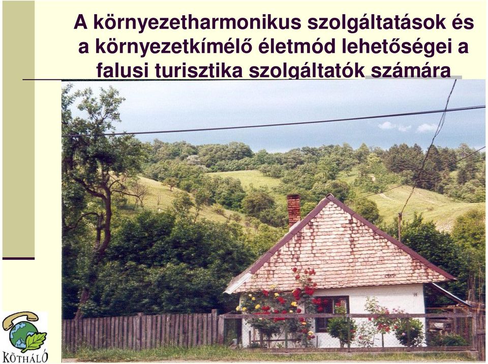 környezetkímélő életmód