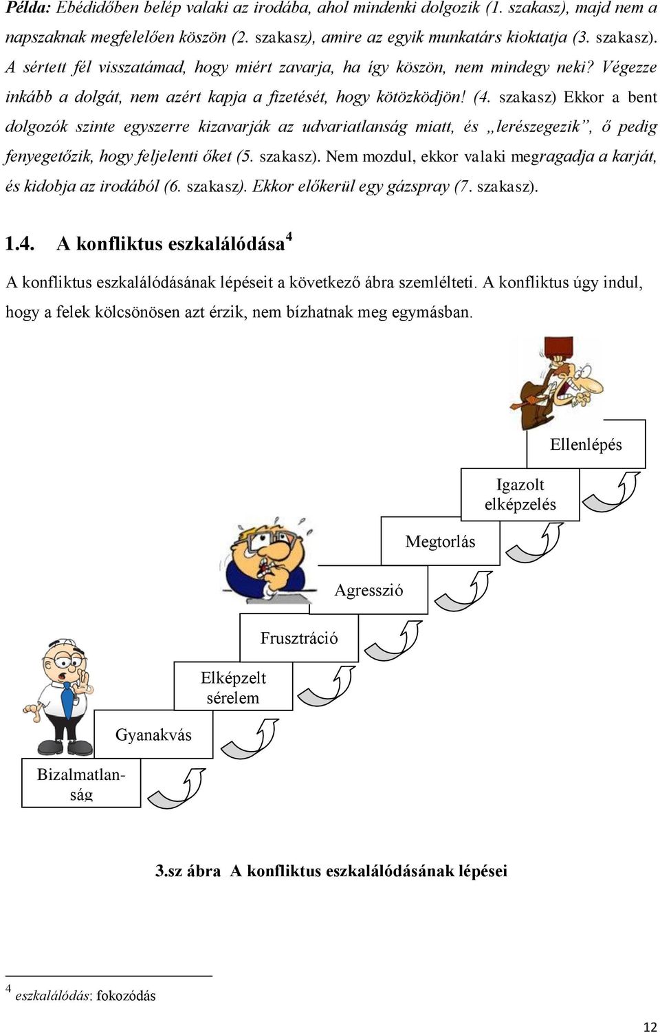 szakasz) Ekkor a bent dolgozók szinte egyszerre kizavarják az udvariatlanság miatt, és lerészegezik, ő pedig fenyegetőzik, hogy feljelenti őket (5. szakasz).