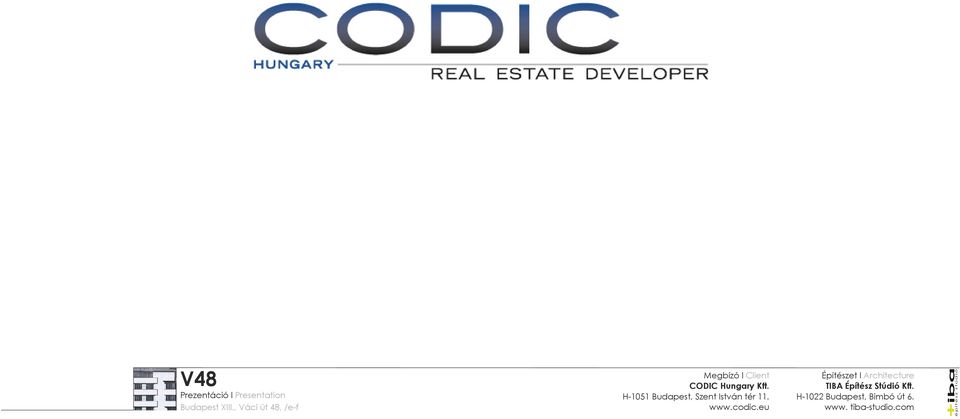 H-1051 Budapest, Szent István tér 11. www.codic.