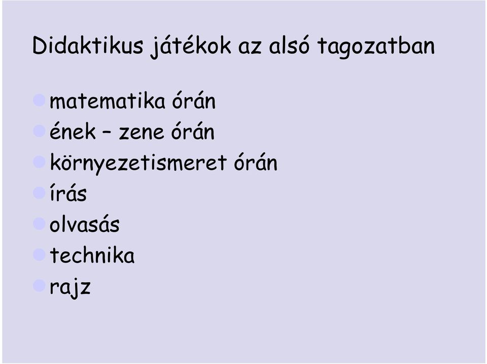 ének zene órán