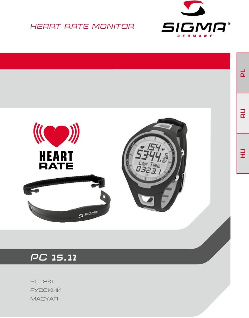 HEART RATE MONITOR PC Polski Русский Magyar - PDF Free Download