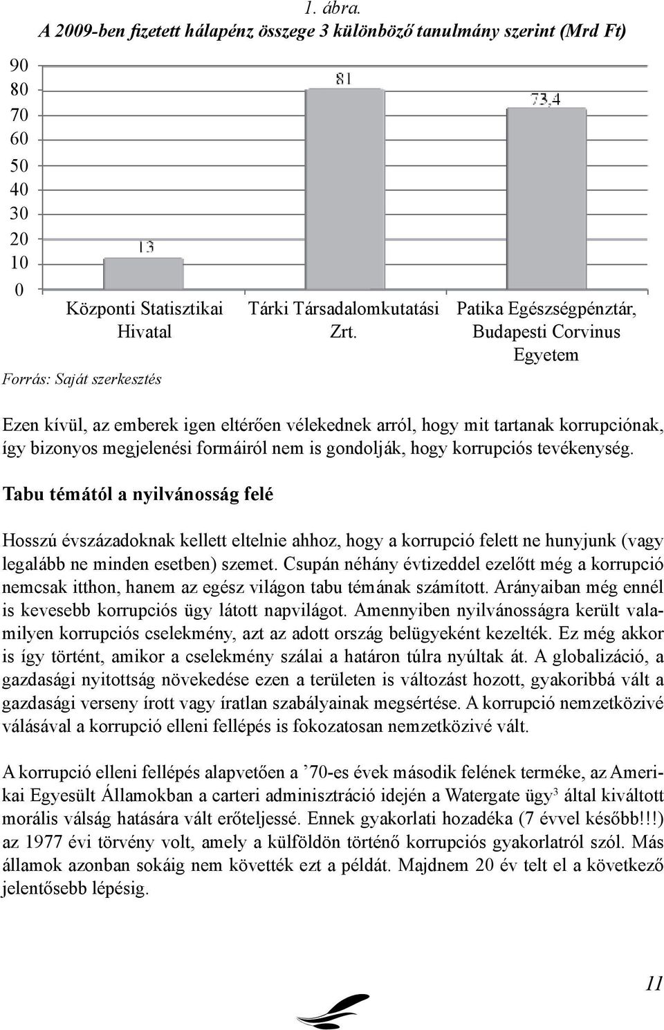 korrupciós tevékenység. Tabu témától a nyilvánosság felé Hosszú évszázadoknak kellett eltelnie ahhoz, hogy a korrupció felett ne hunyjunk (vagy legalább ne minden esetben) szemet.