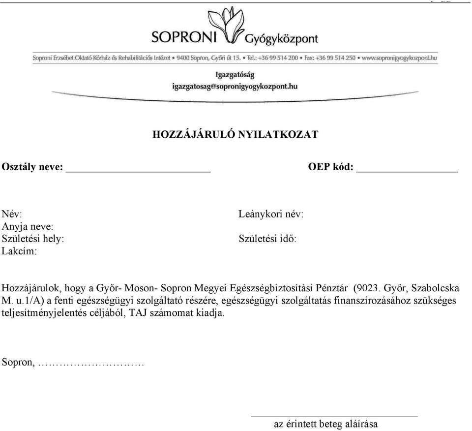 (9023. Győr, Szabolcska M. u.