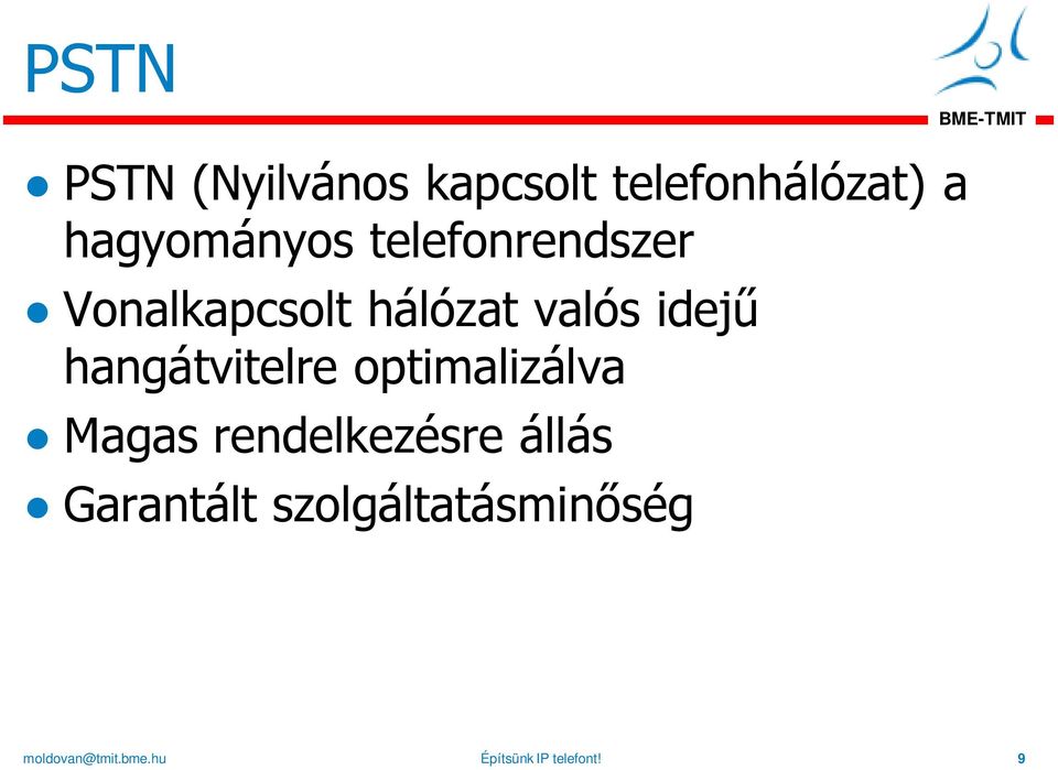 valós idejű hangátvitelre optimalizálva Magas