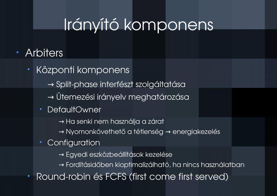 Nyomonkövethető a tétlenség Configuration energiakezelés Egyedi eszközbeállítások