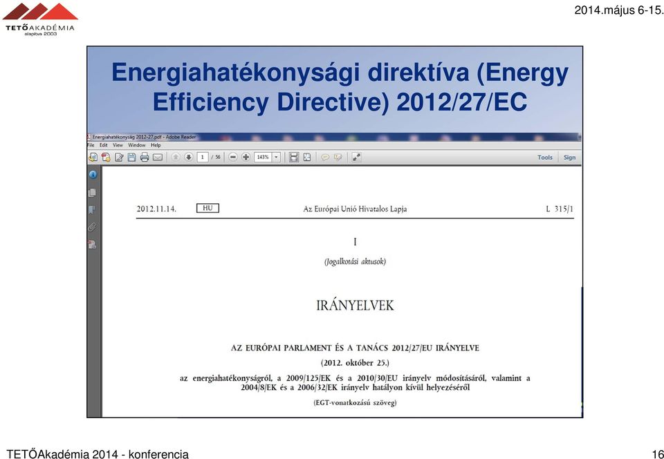 Efficiency Directive)