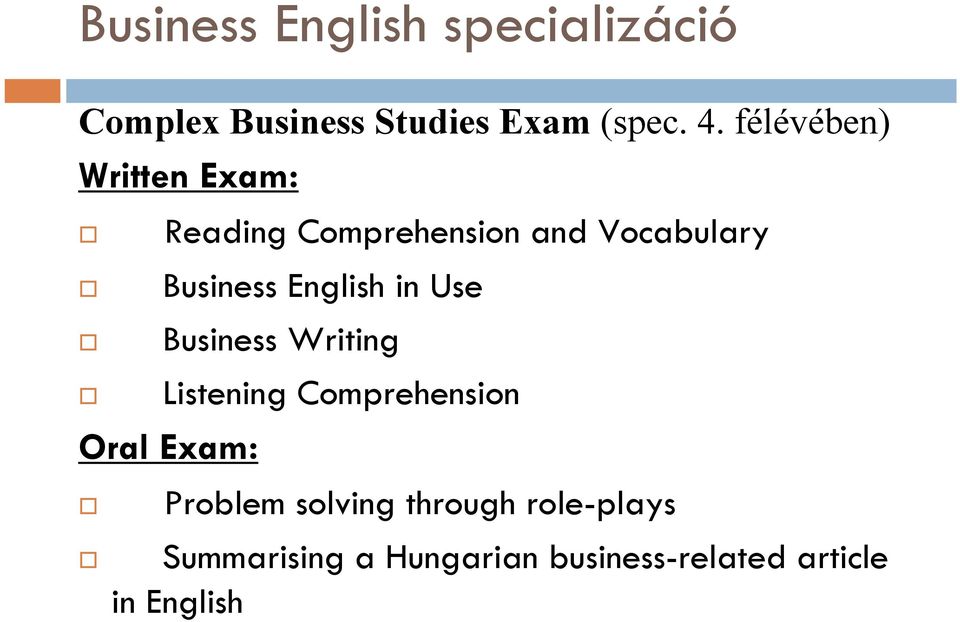 Business English in Use Business Writing Listening Comprehension