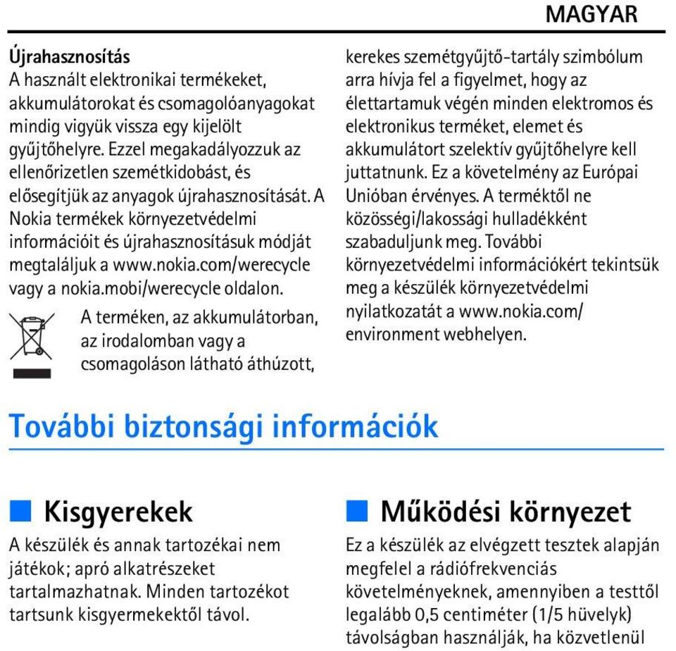 com/werecycle vagy a nokia.mobi/werecycle oldalon.