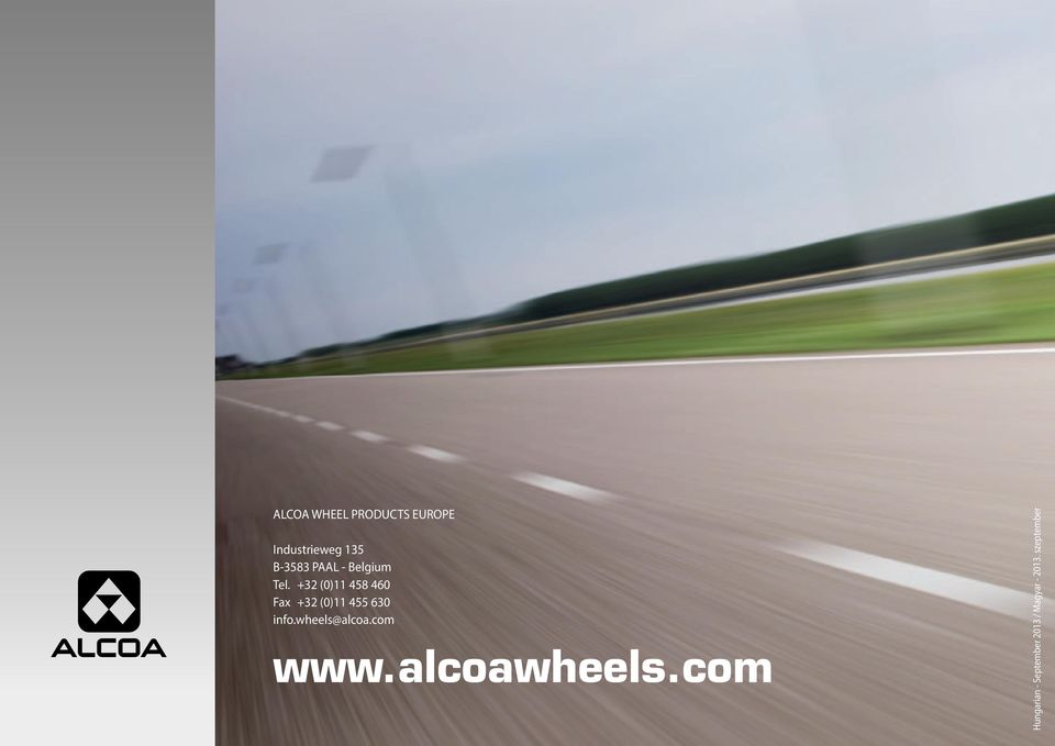 +32 (0)11 458 460 Fax +32 (0)11 455 630 info.