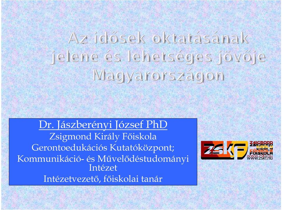 Kutatóközpont; Kommunikáció- és