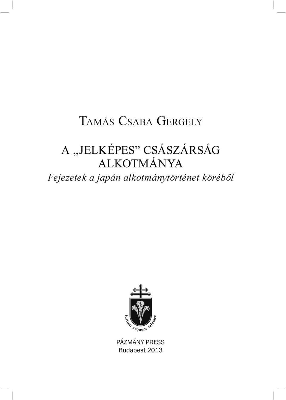 Fejezetek a japán
