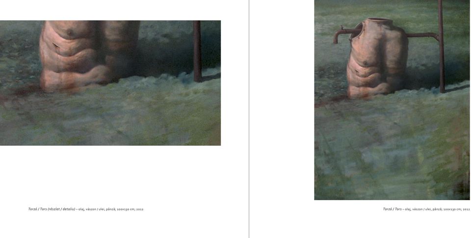 100x130 cm; 2012 Torzó / Tors 
