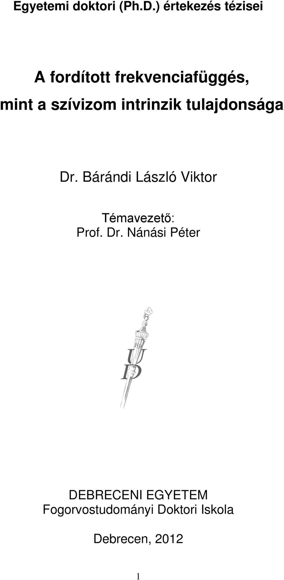 szívizom intrinzik tulajdonsága Dr.