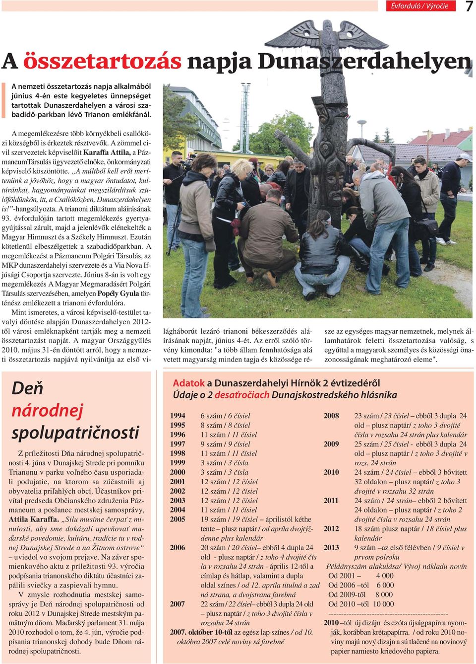 A zömmel civil szervezetek képviselőit Karaffa Attila, a PázmaneumTársulás ügyvezető elnöke, önkormányzati képviselő köszöntötte.