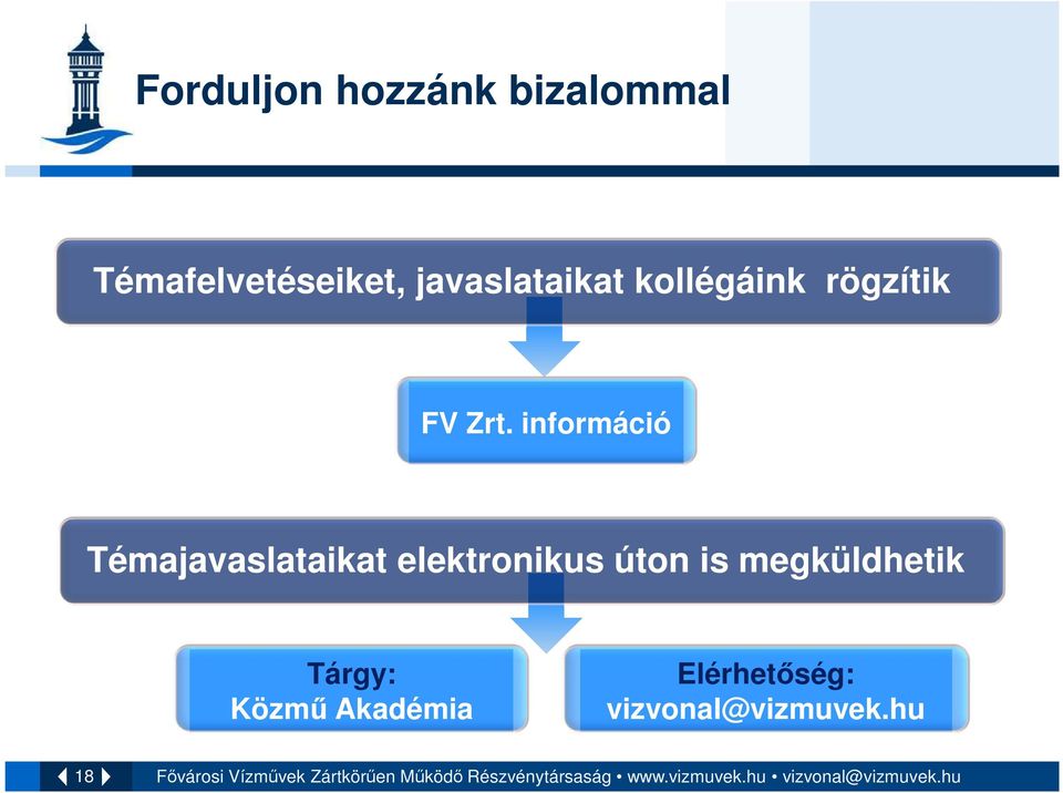 információ Témajavaslataikat elektronikus úton is