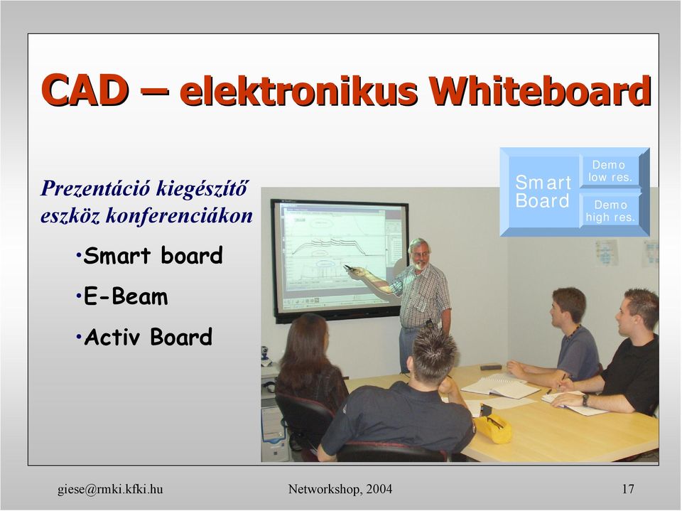 E-Beam Activ Board Smart Board Demo low res.