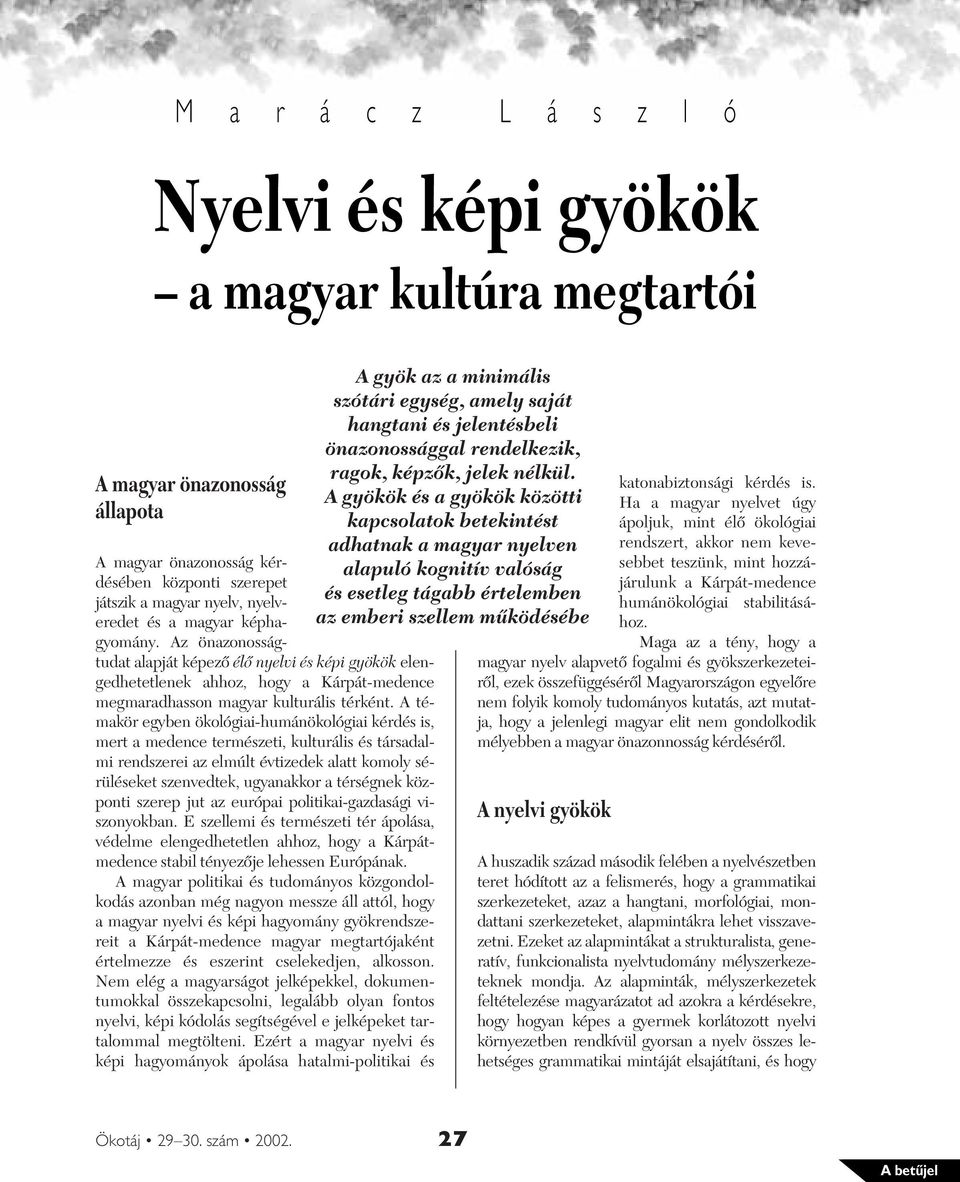 A témakör egyben ökológiai-humánökológiai kérdés is, mert a medence természeti, kulturális és társadalmi rendszerei az elmúlt évtizedek alatt komoly sérüléseket szenvedtek, ugyanakkor a térségnek