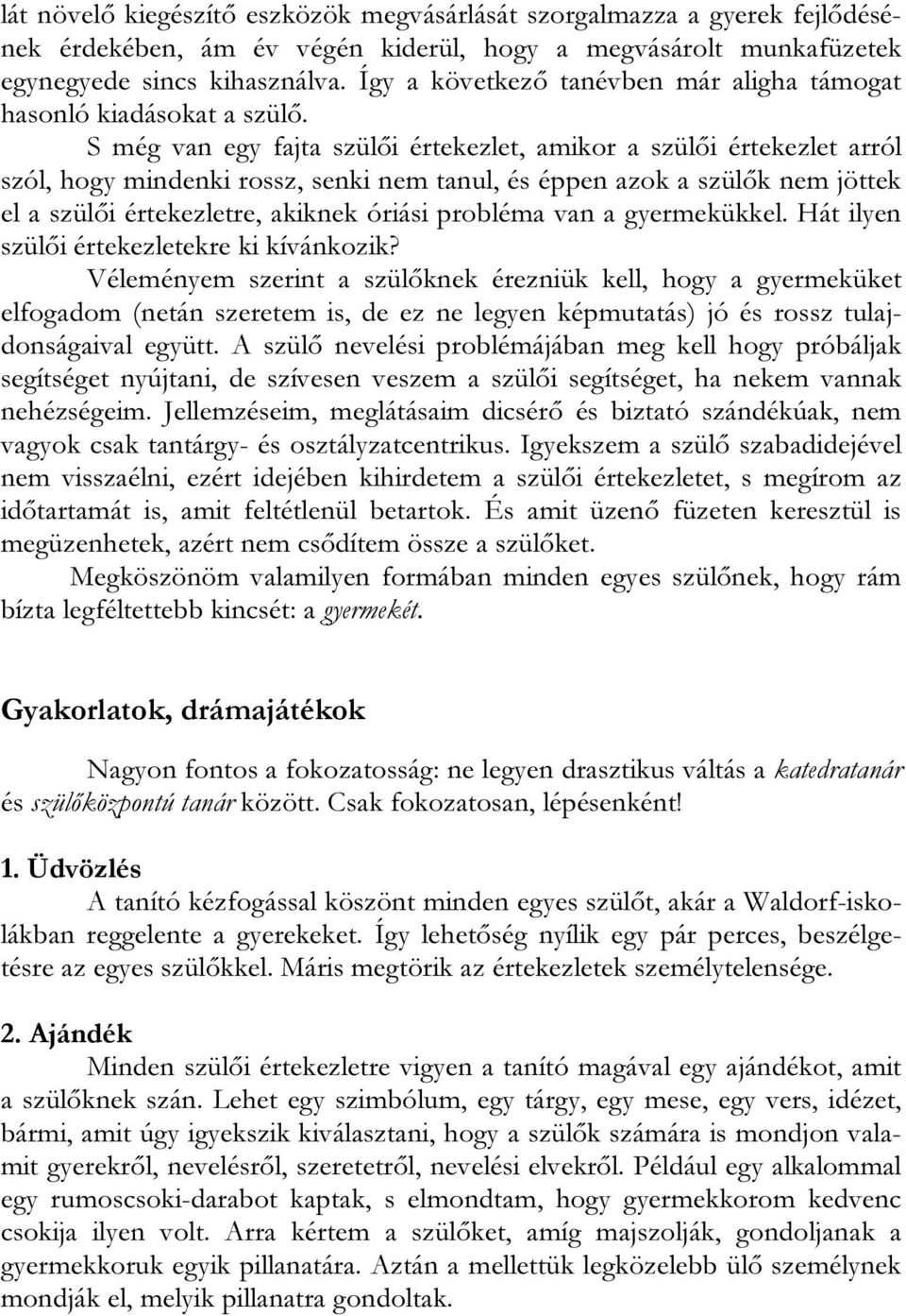 Szülői értekezletek szervezése másképpen - PDF Free Download