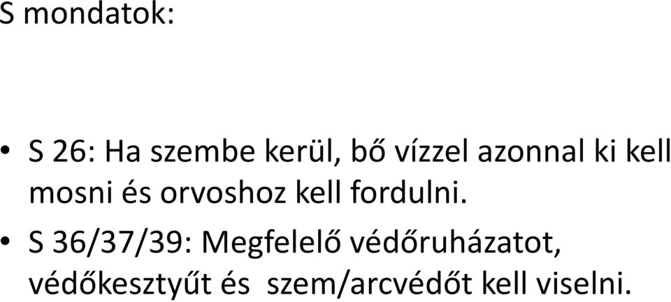 kell fordulni.