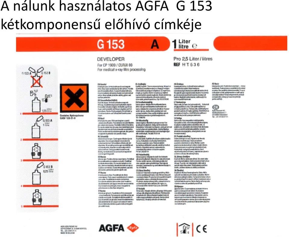AGFA G 153