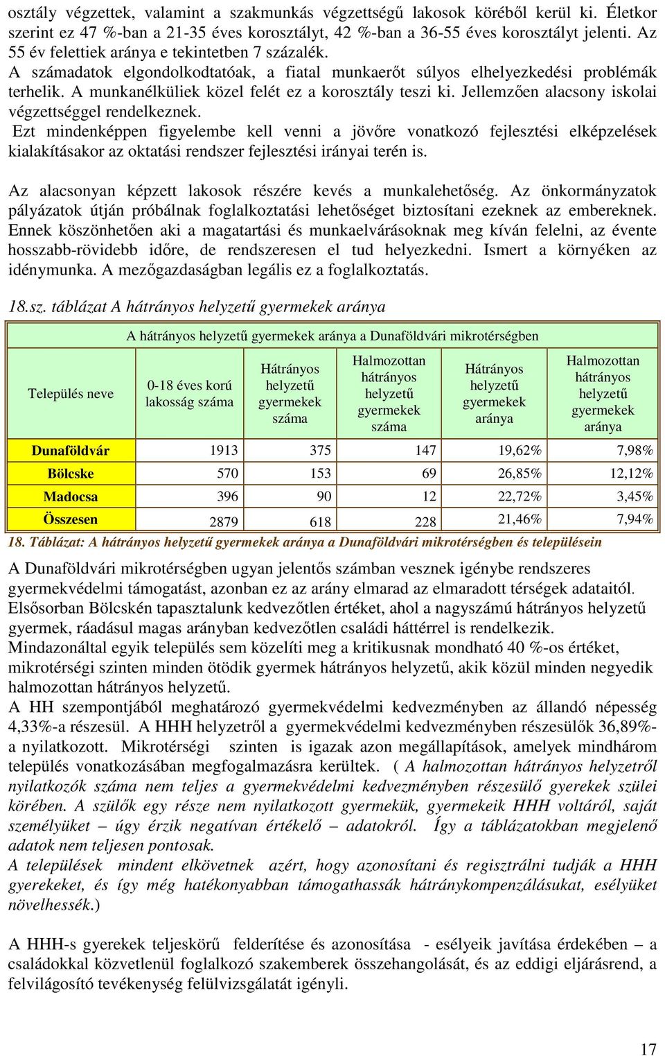 Jellemzően alacsony iskolai végzettséggel rendelkeznek.