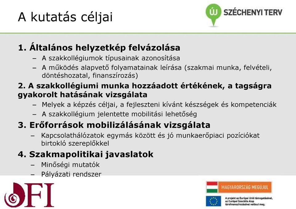 döntéshozatal, finanszírozás) 2.