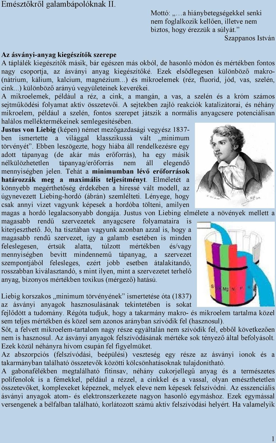 Ezek elsődlegesen különböző makro- (nátrium, kálium, kalcium, magnézium...) és mikroelemek (réz, fluorid, jód, vas, szelén, cink...) különböző arányú vegyületeinek keverékei.