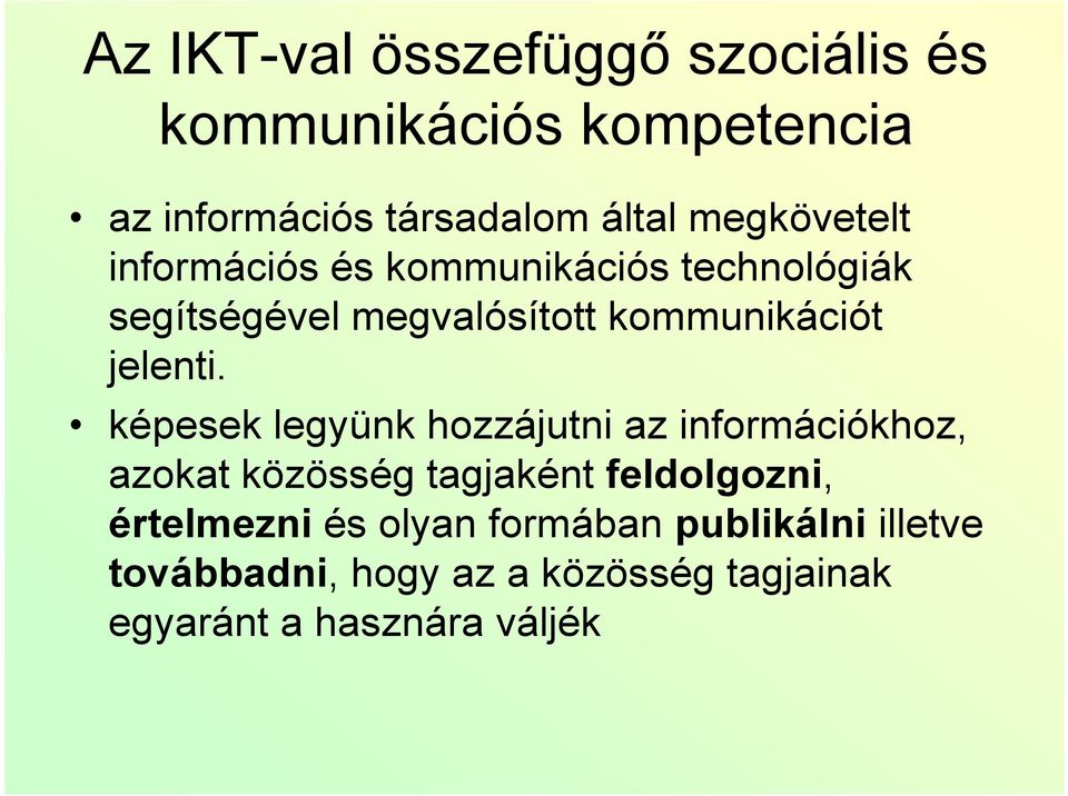 jelenti.