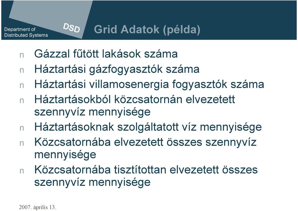 szennyvíz mennyisége Háztartásoknak szolgáltatott víz mennyisége Közcsatornába