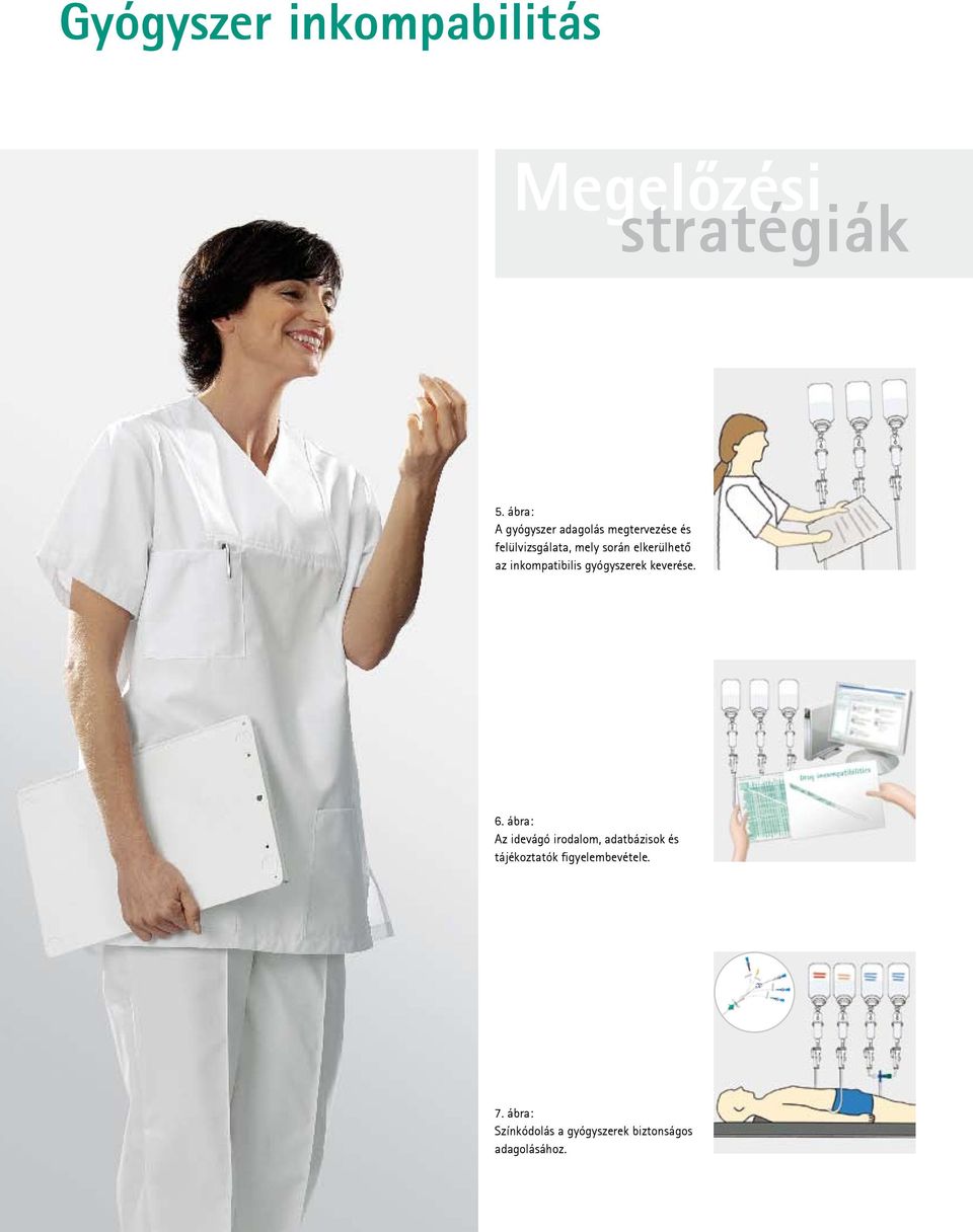 elkerülhető az inkompatibilis gyógyszerek keverése. 6.