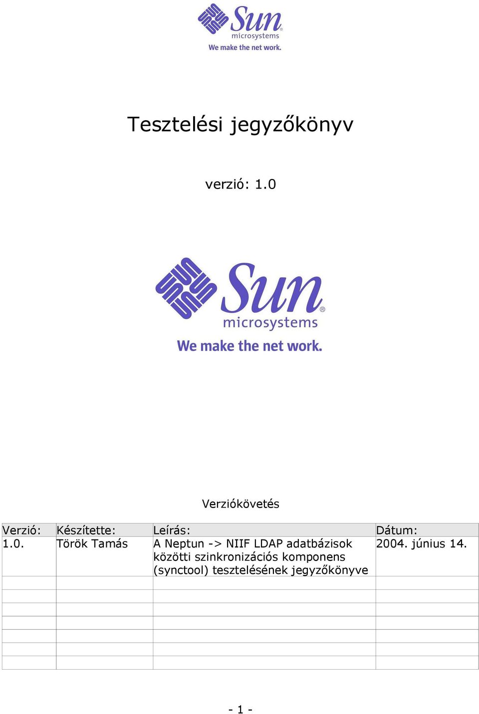 . Török Tamás A Neptun -> NIIF LDAP adatbázisok