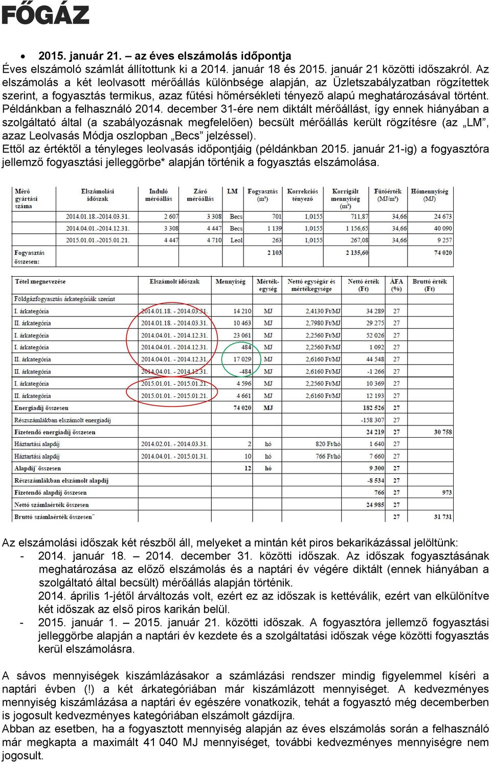 Példánkban a felhasználó 2014.