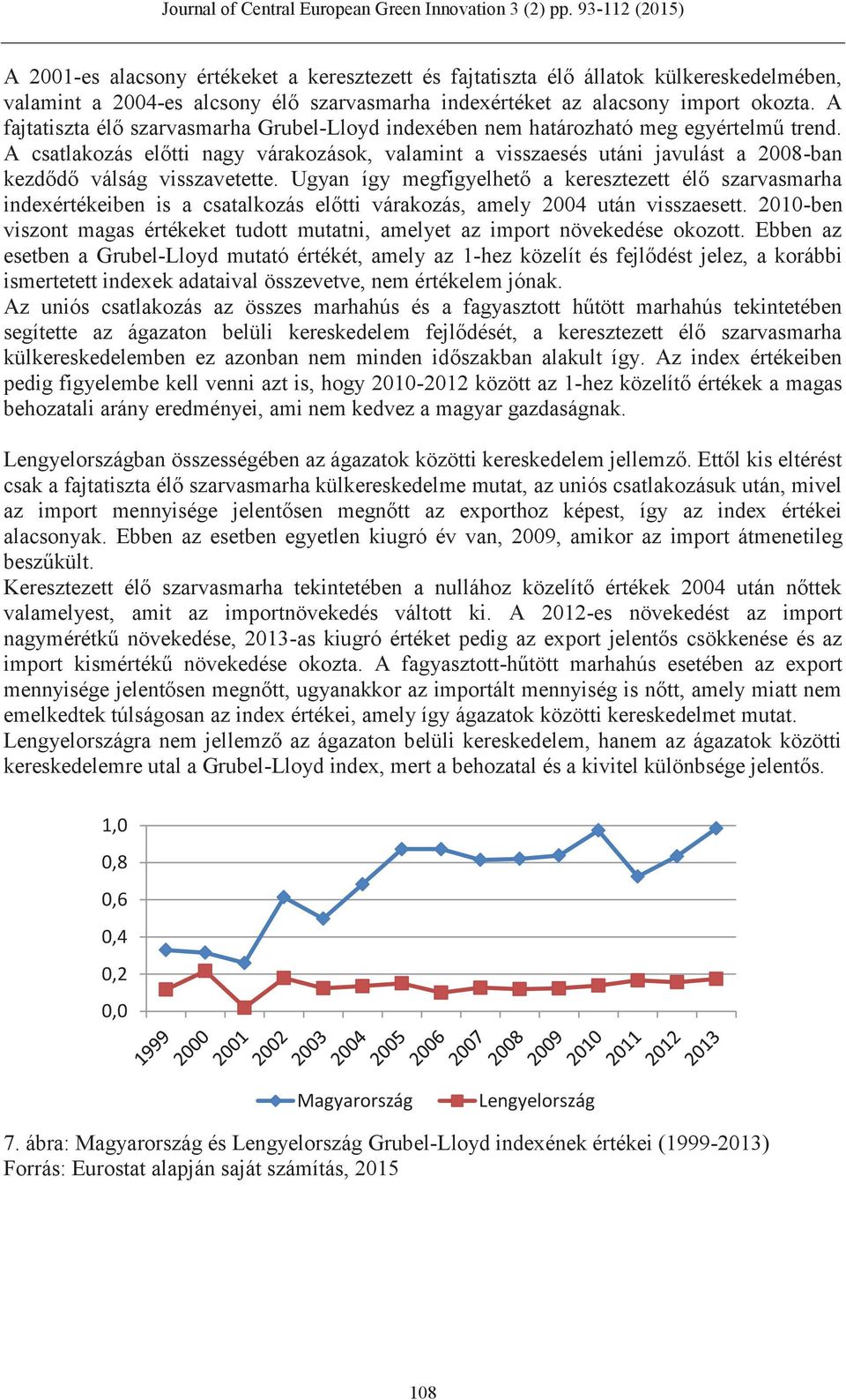 A csatlakozás előtti nagy várakozások, valamint a visszaesés utáni javulást a 2008-ban kezdődő válság visszavetette.