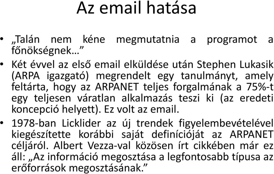 koncepció helyett). Ez volt az email.