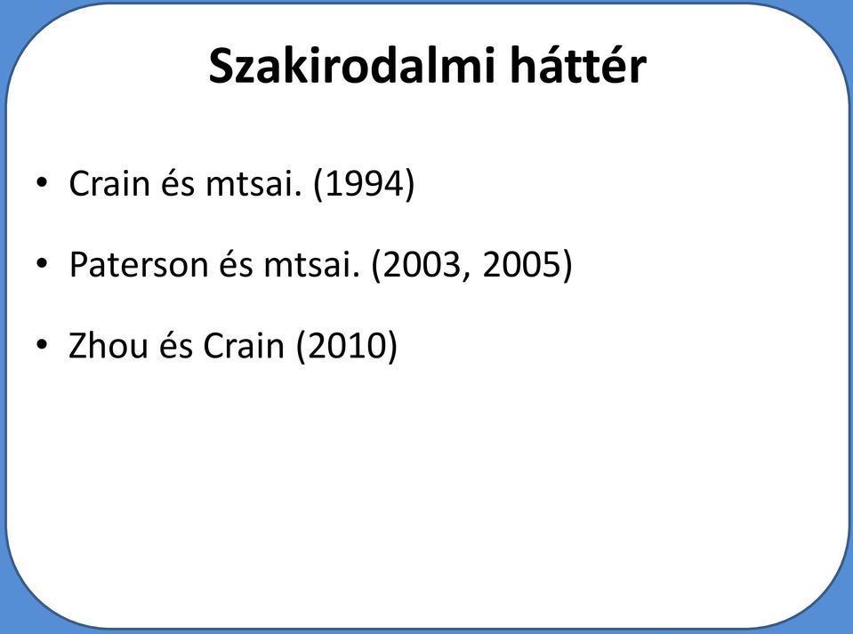 (1994) Paterson és