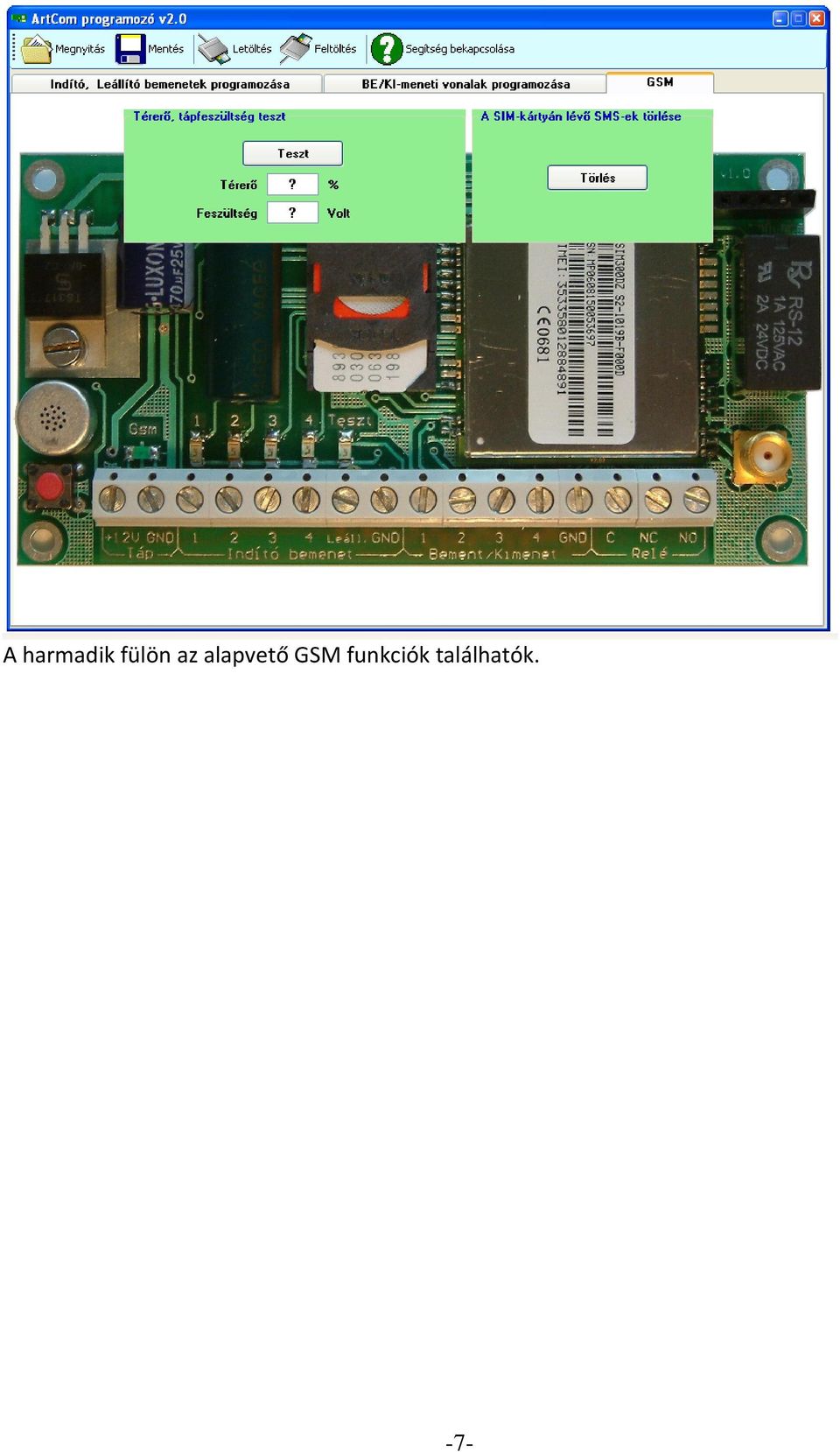 alapvető GSM