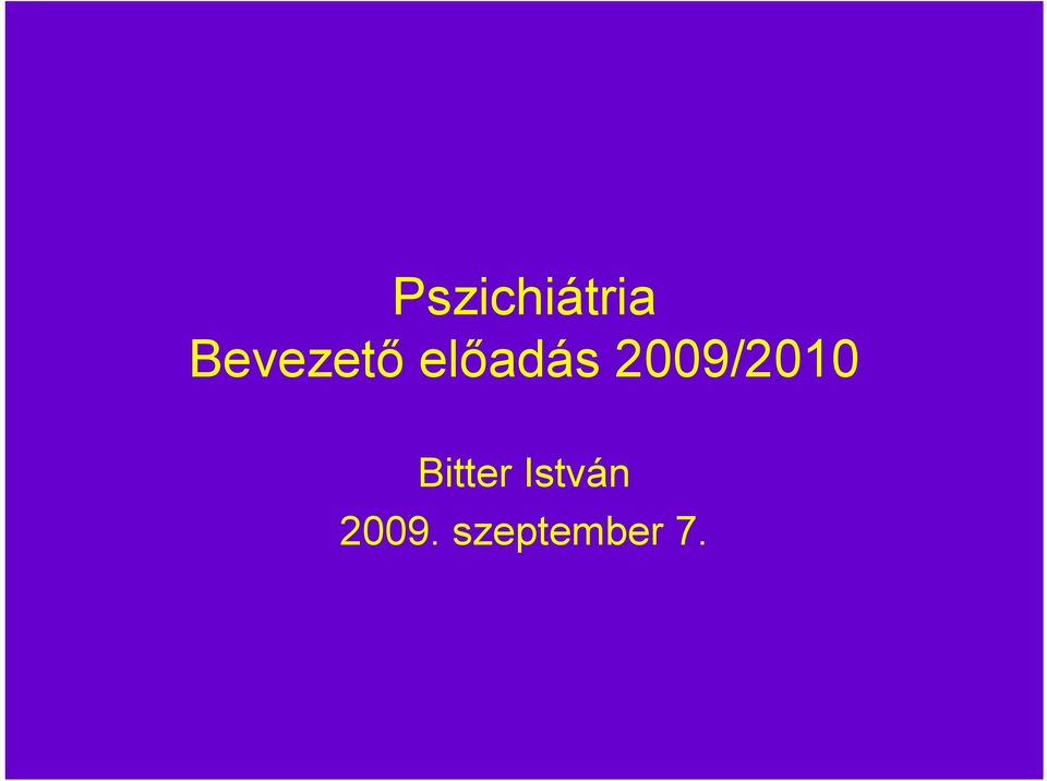 2009/2010 Bitter