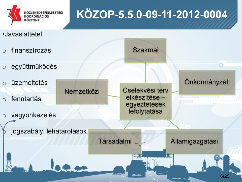 együttműködés o üzemeltetés o fenntartás o vagyonkezelés