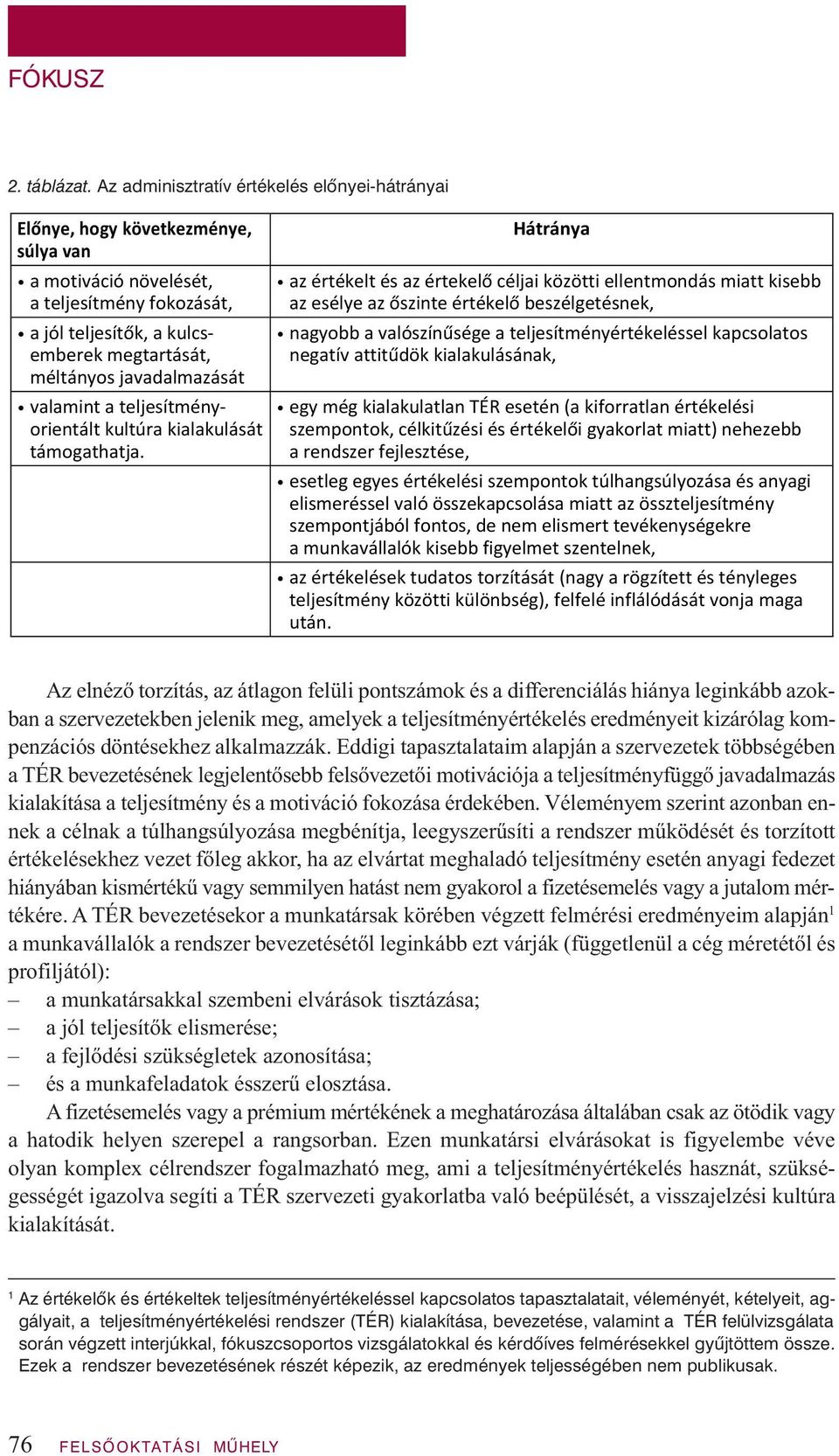 javadalmazását valamint a teljesítményorientált kultúra kialakulását támogathatja.