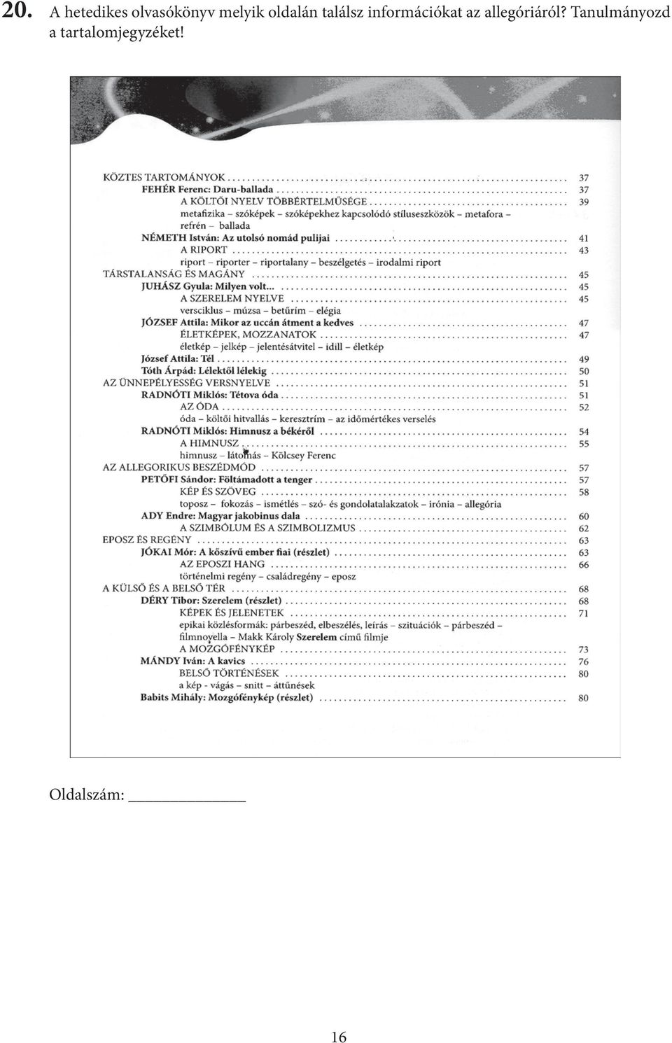 információkat az allegóriáról?