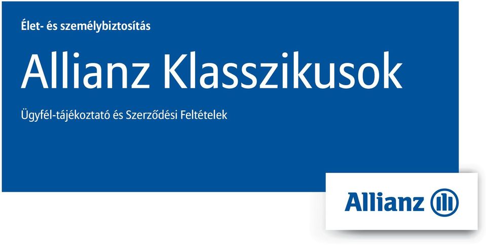 Allianz Klasszikusok