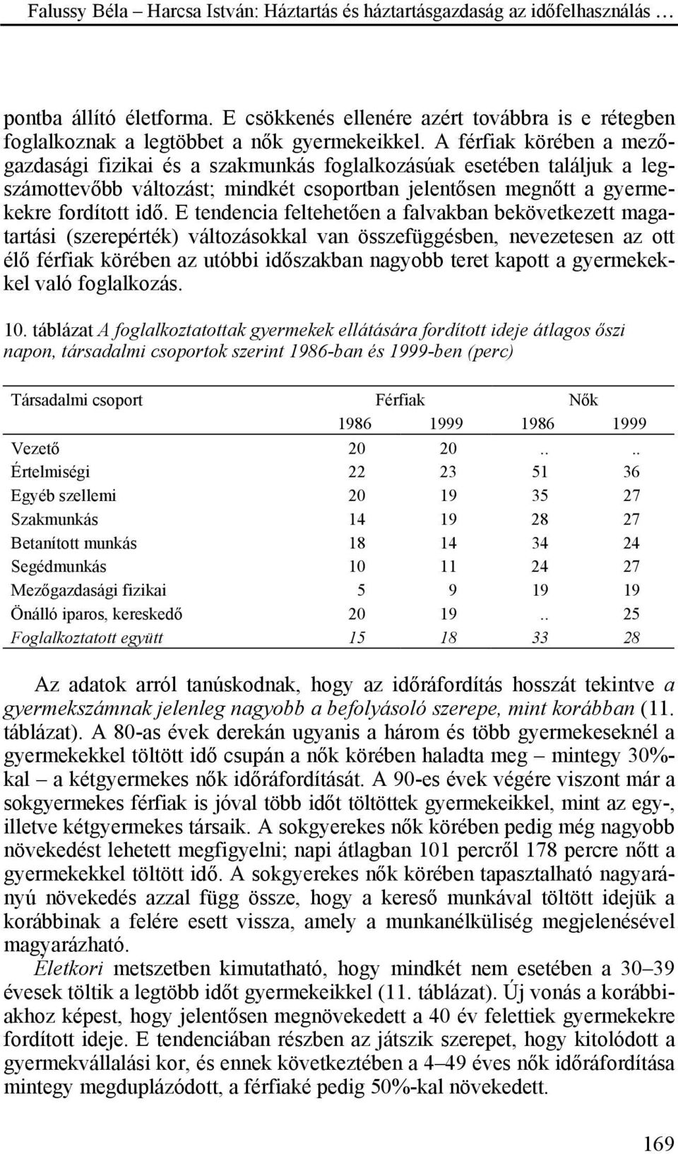 E tendencia feltehetően a falvakban bekövetkezett magatartási (szerepérték) változásokkal van összefüggésben, nevezetesen az ott élő férfiak körében az utóbbi időszakban nagyobb teret kapott a