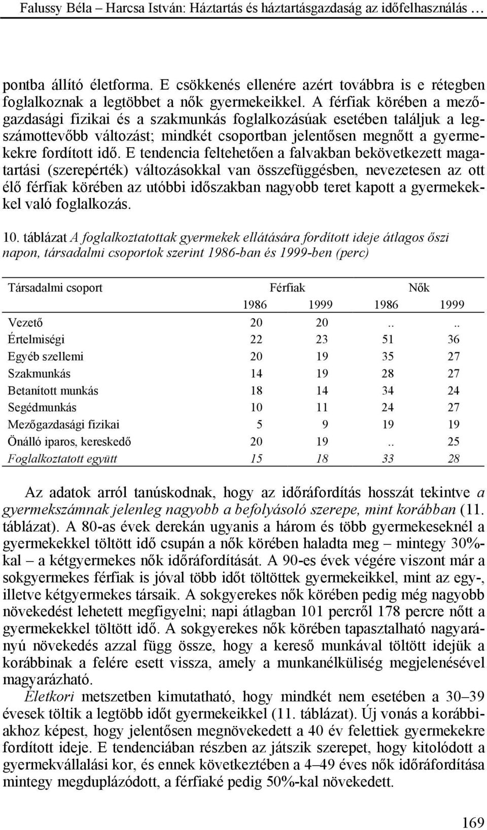 E tendencia feltehetően a falvakban bekövetkezett magatartási (szerepérték) változásokkal van összefüggésben, nevezetesen az ott élő férfiak körében az utóbbi időszakban nagyobb teret kapott a