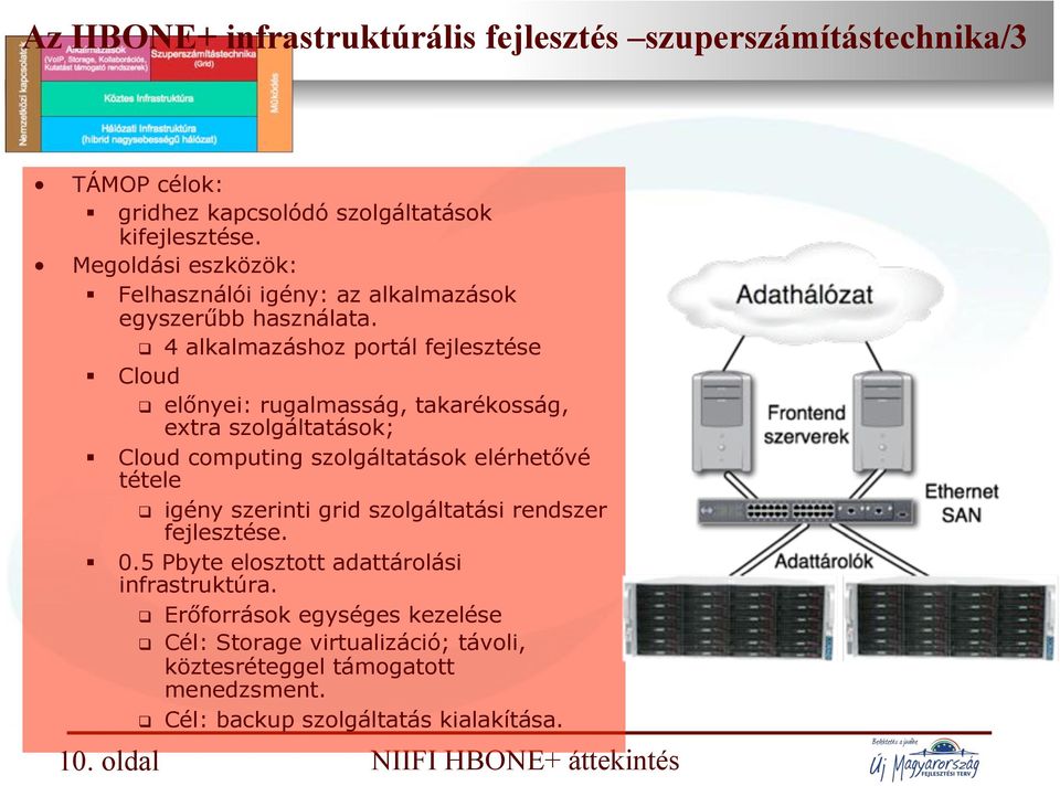 nyei: rugalmasság, takarékosság, extra szolgáltatások;! Cloud computing szolgáltatások elérhet!