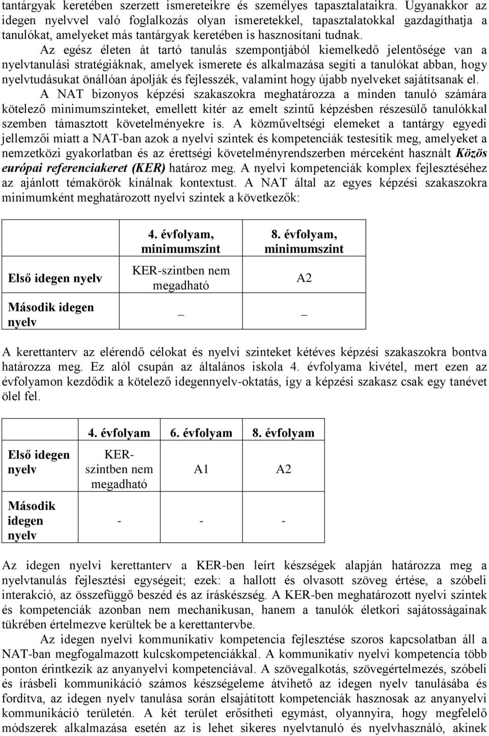 Az egész életen át tartó tanulás szempontjából kiemelkedő jelentősége van a nyelvtanulási stratégiáknak, amelyek ismerete és alkalmazása segíti a tanulókat abban, hogy nyelvtudásukat önállóan ápolják