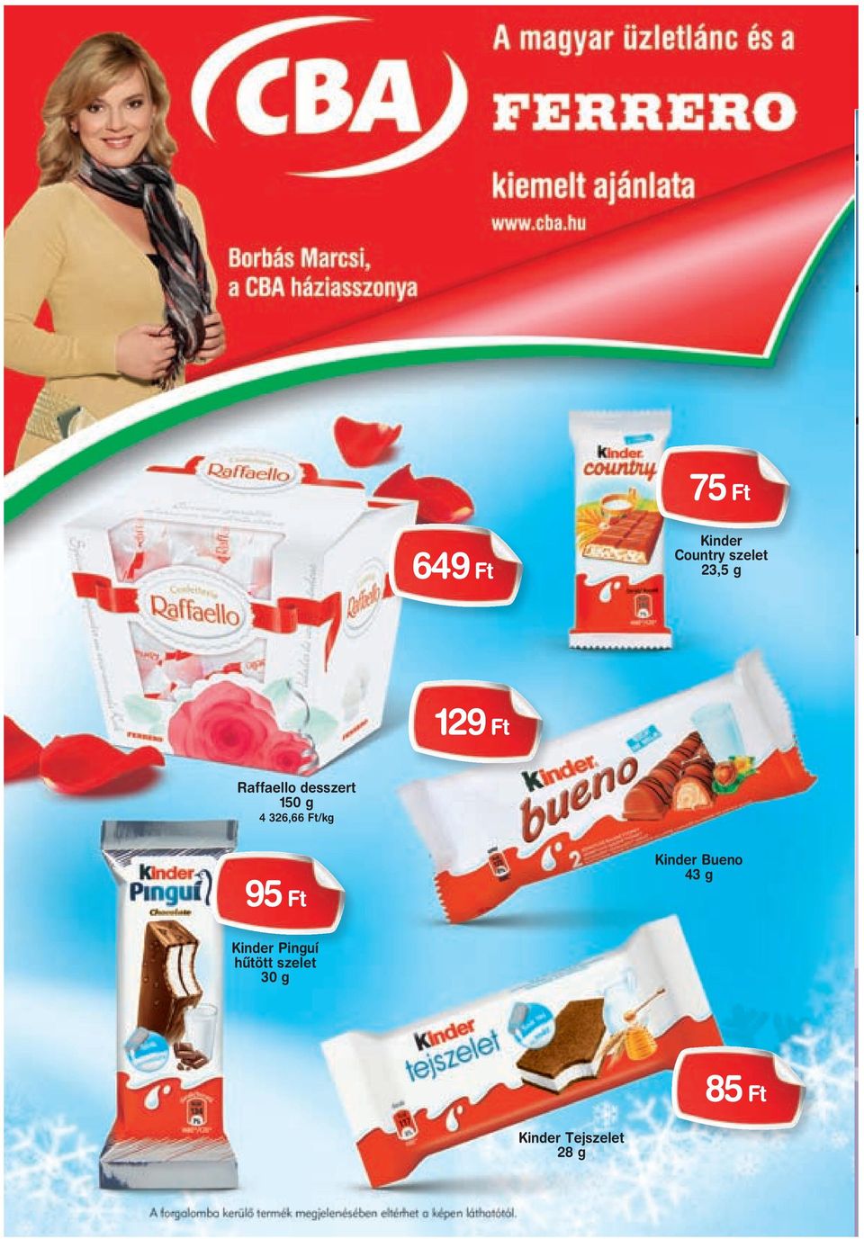 Ft Kinder Bueno 43 g Kinder Pinguí hûtött