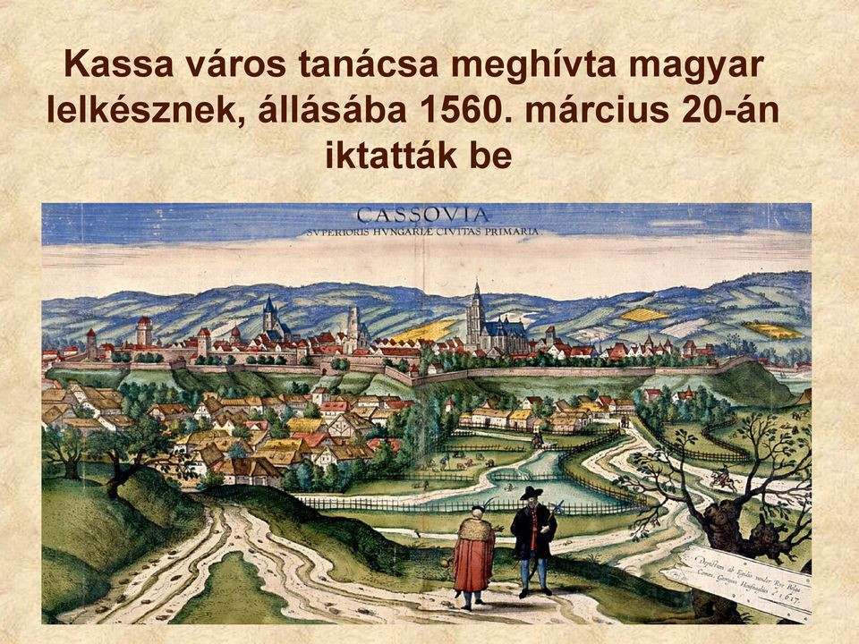 lelkésznek, állásába